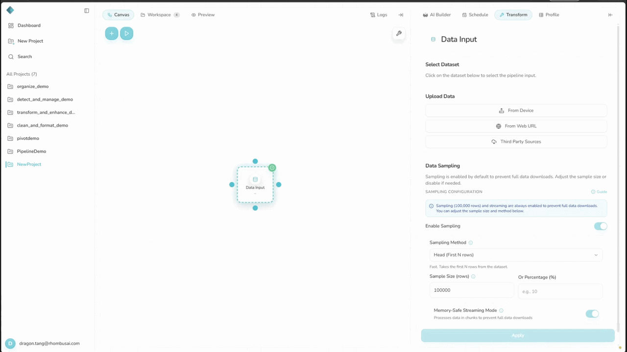 Add Azure Blob Storage as a data destination