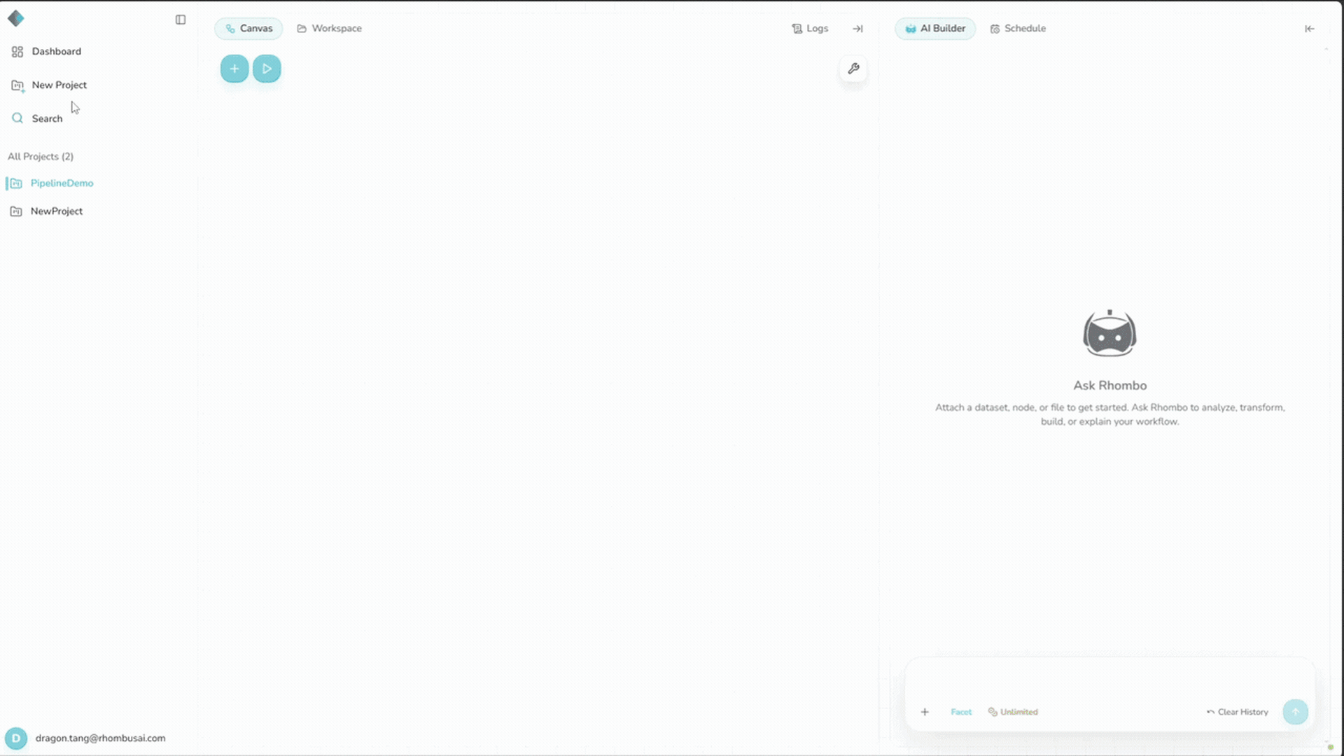 Create a pipeline with the AI agent