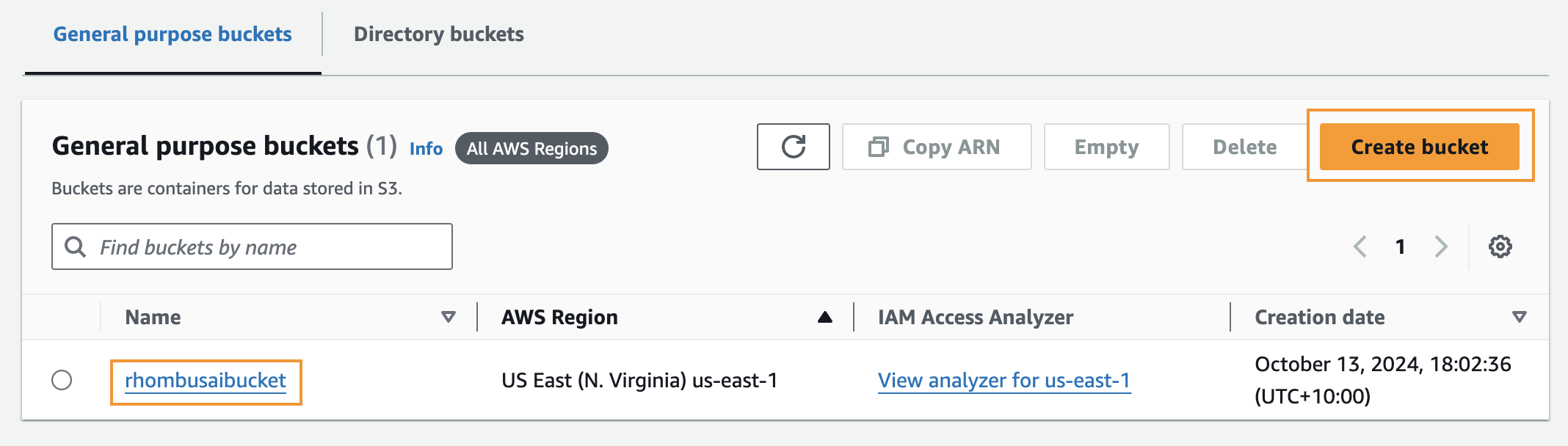 Create IAM Policy Screenshot