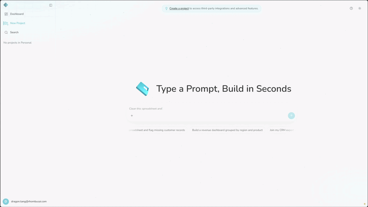 Create Project
