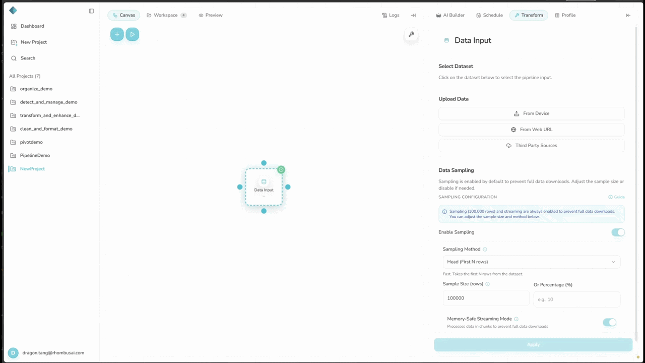 Snowflake Connection Wizard